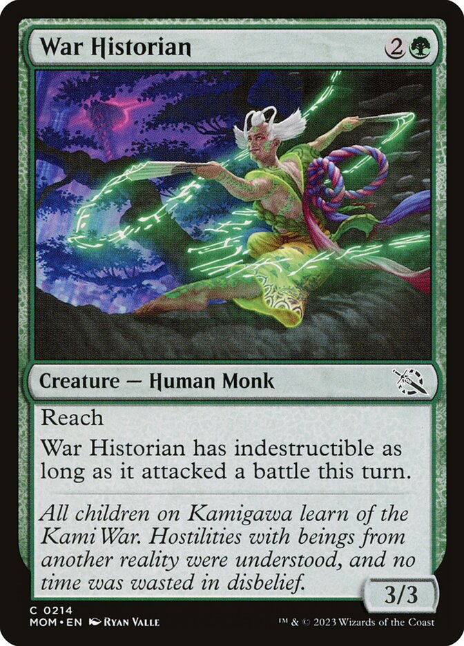 War Historian front