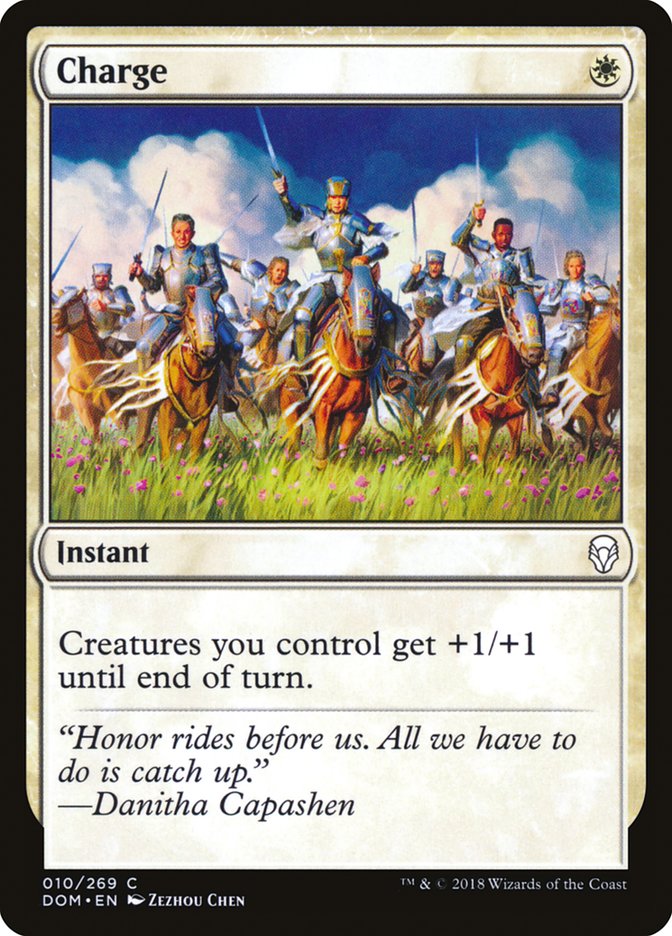 Charge front