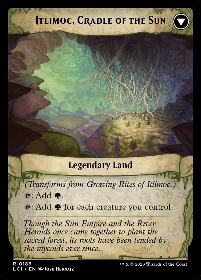 Growing Rites of Itlimoc // Itlimoc, Cradle of the Sun back