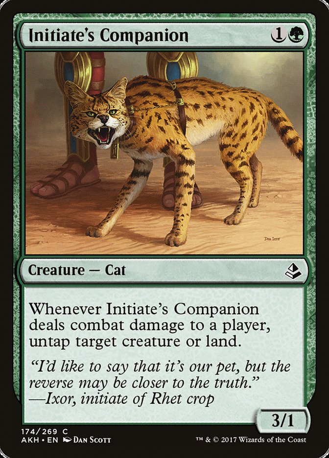 Initiate's Companion front