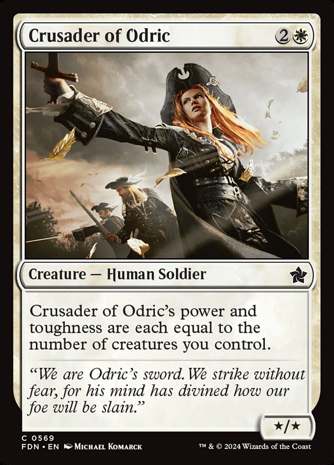 Crusader of Odric front