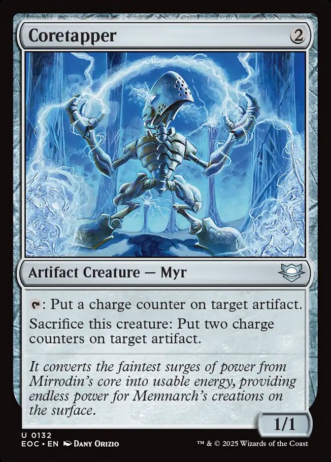 Coretapper front