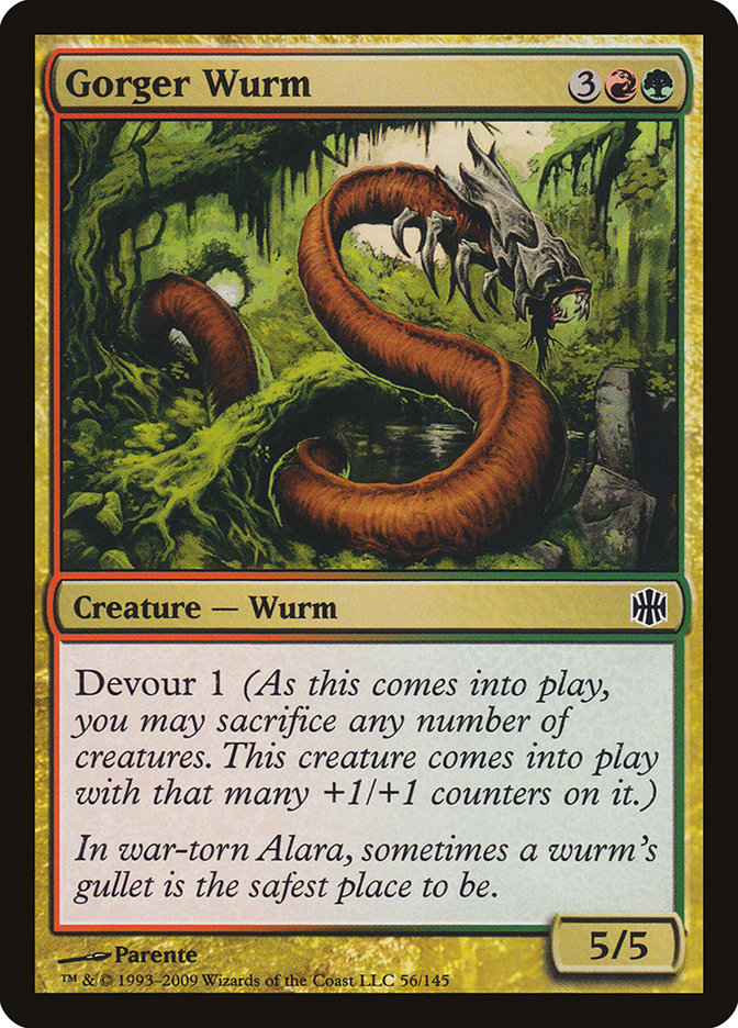 Gorger Wurm front