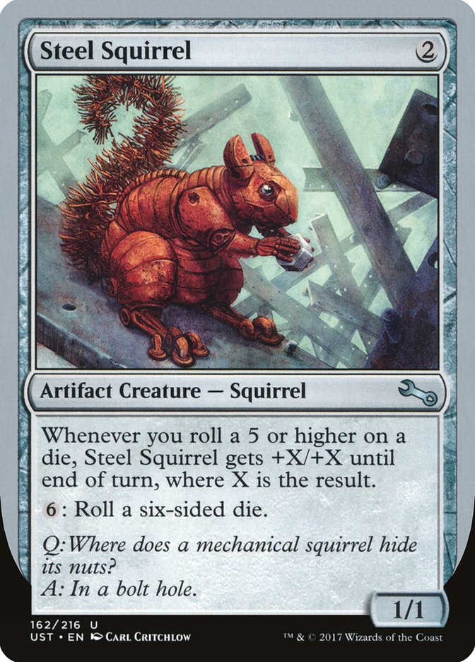 Steel Squirrel front