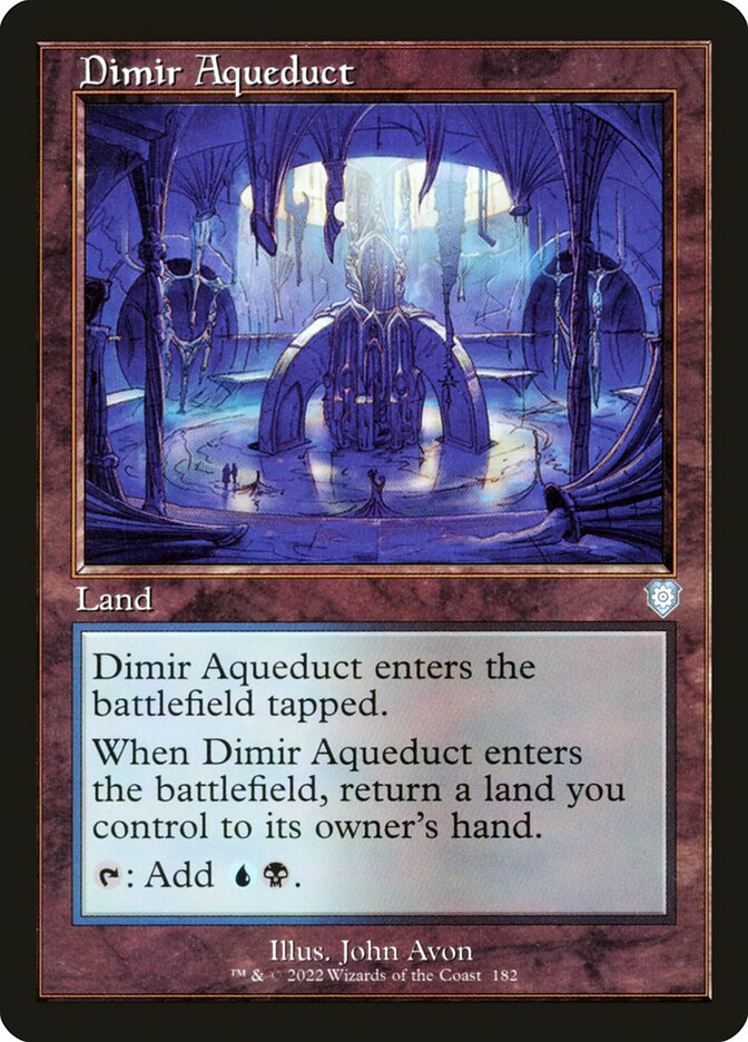 Dimir Aqueduct front