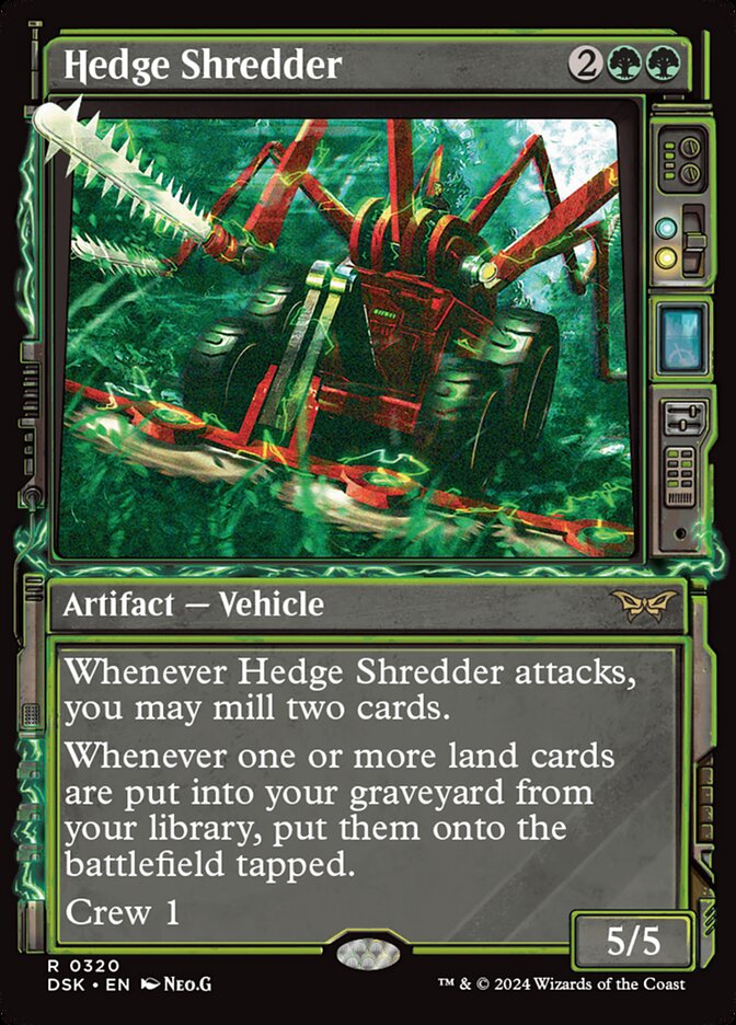 Hedge Shredder front
