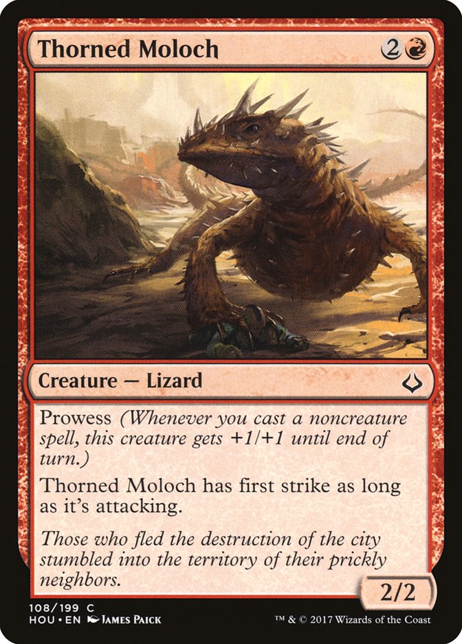 Thorned Moloch front