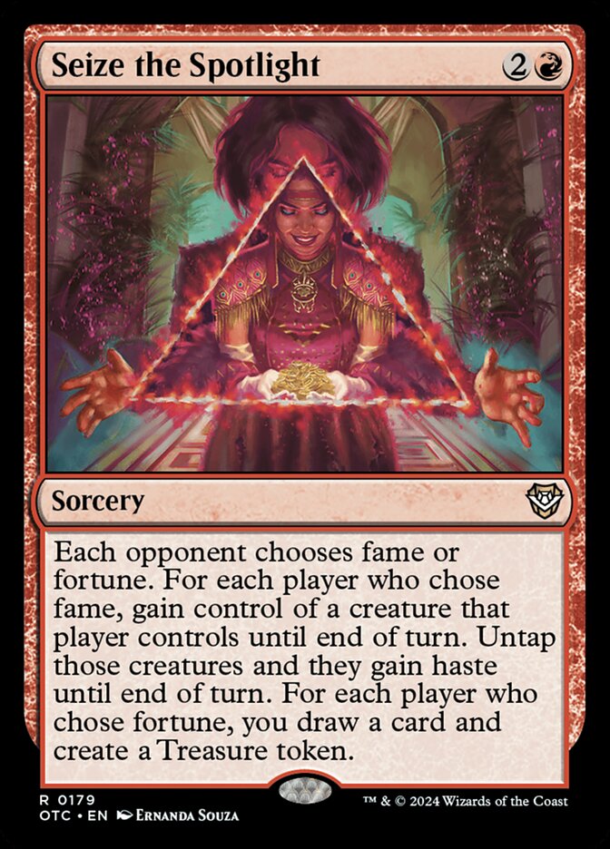 Seize the Spotlight front