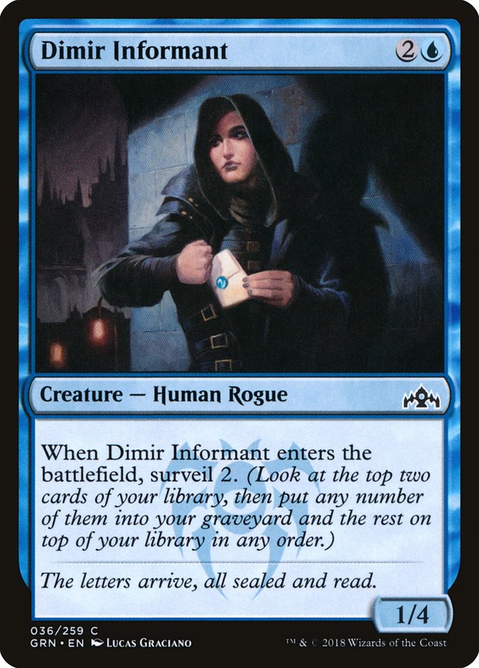 Dimir Informant front