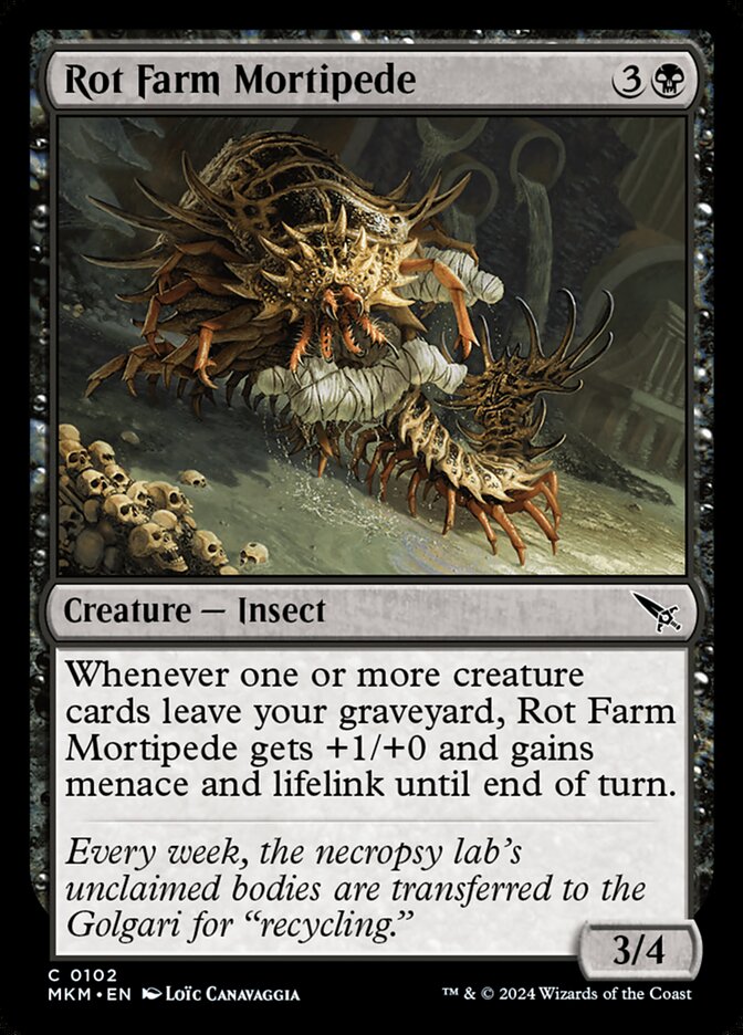 Rot Farm Mortipede front