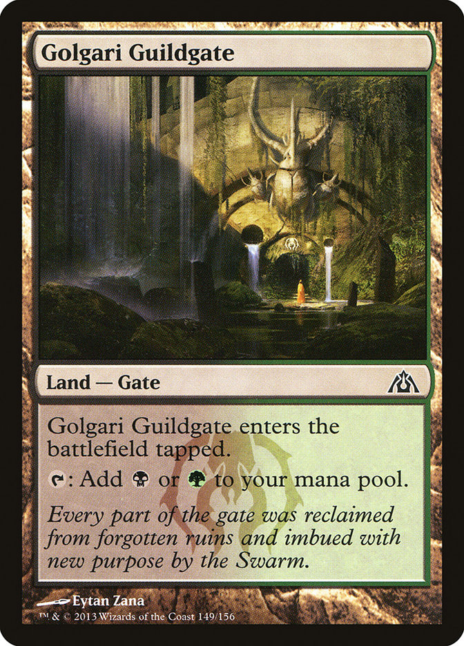 Golgari Guildgate front