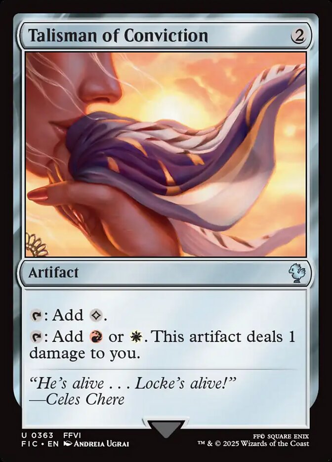 Talisman of Conviction front