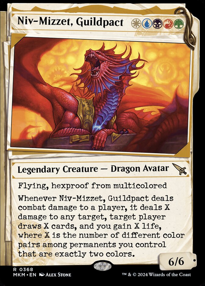 Niv-Mizzet, Guildpact front