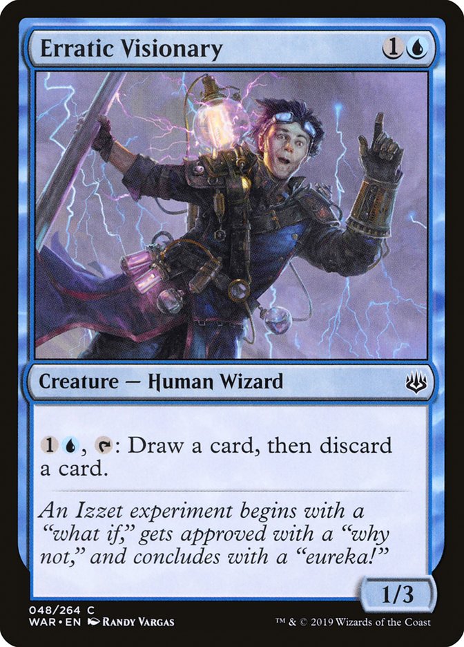 Erratic Visionary front