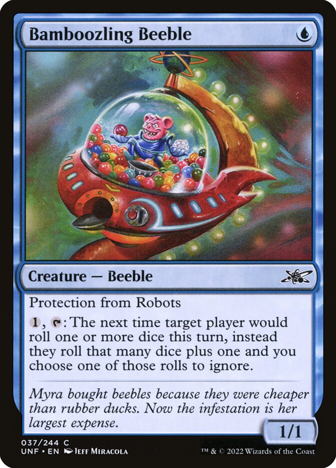 Bamboozling Beeble front