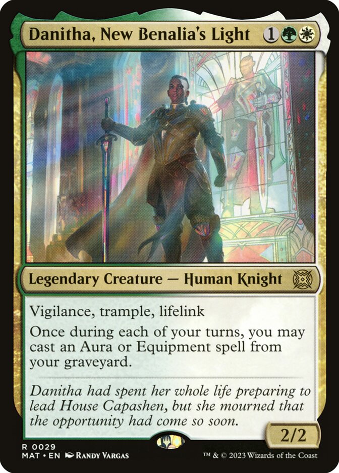 Danitha, New Benalia's Light front