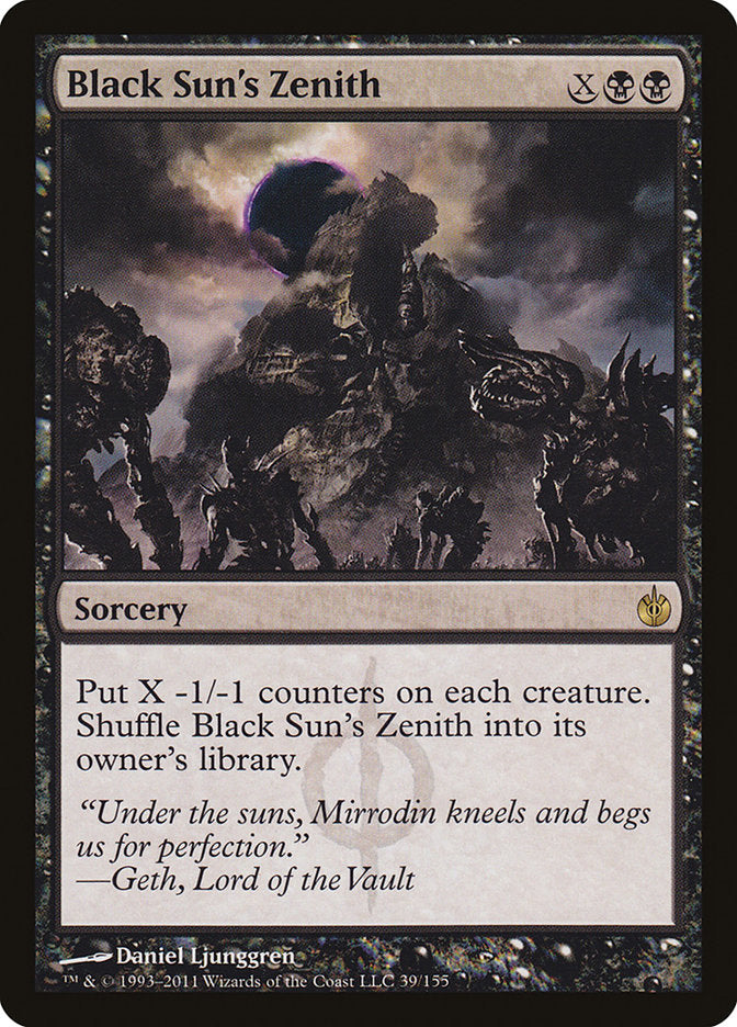 Black Sun's Zenith front
