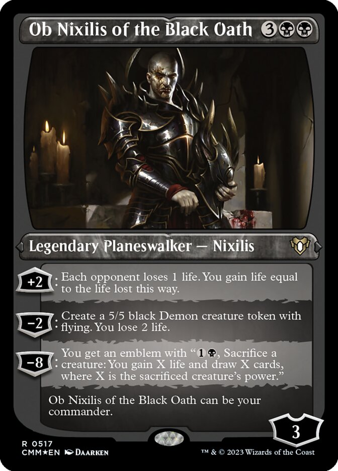 Ob Nixilis of the Black Oath front