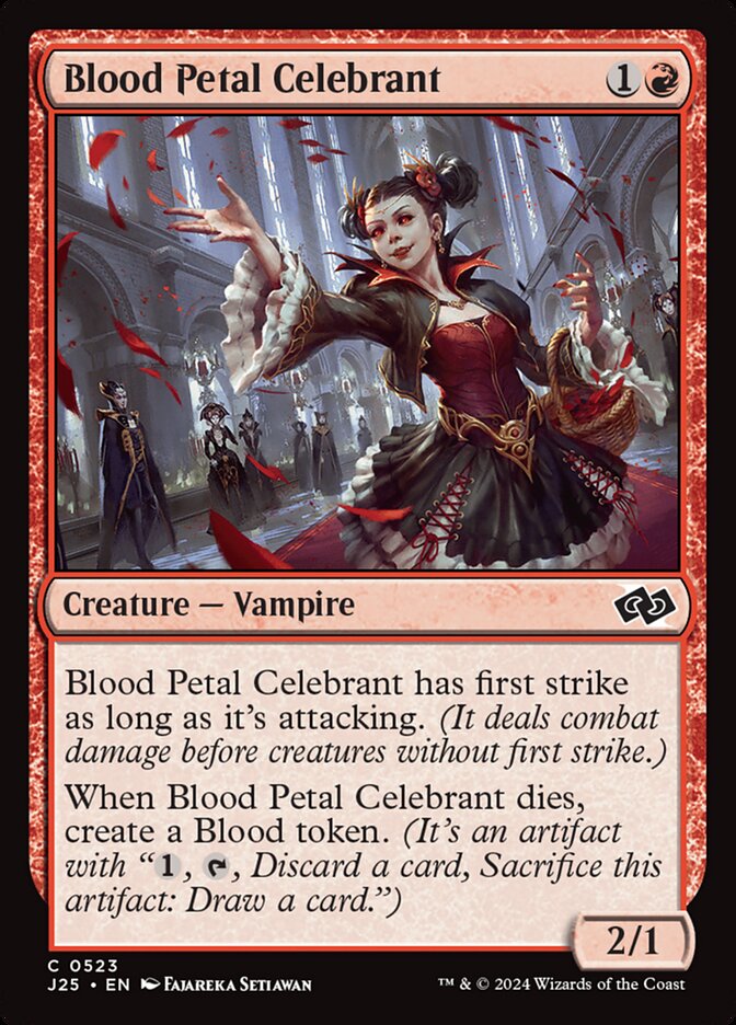 Blood Petal Celebrant front