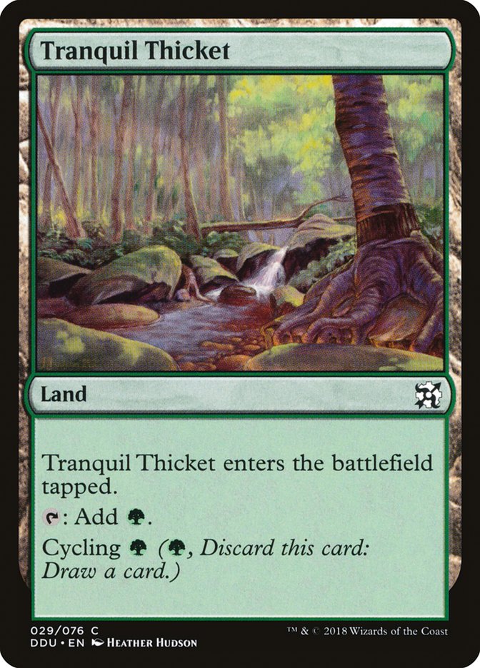Tranquil Thicket front