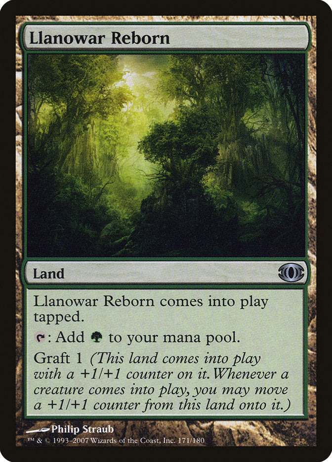 Llanowar Reborn front