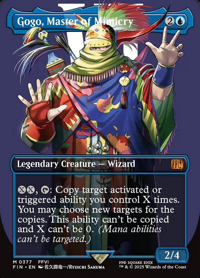 Gogo, Master of Mimicry front