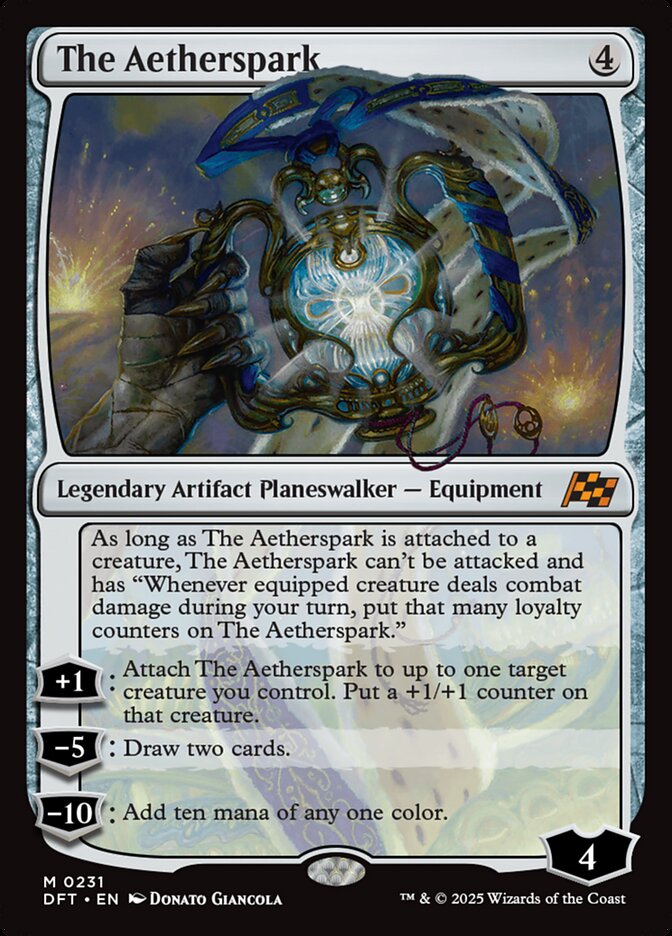 The Aetherspark front