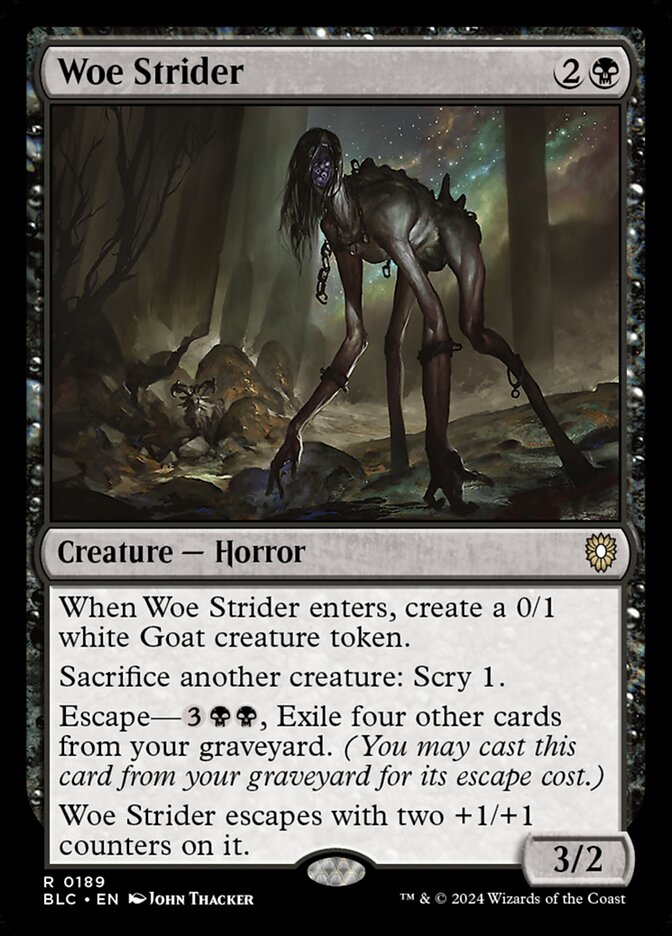 Woe Strider front