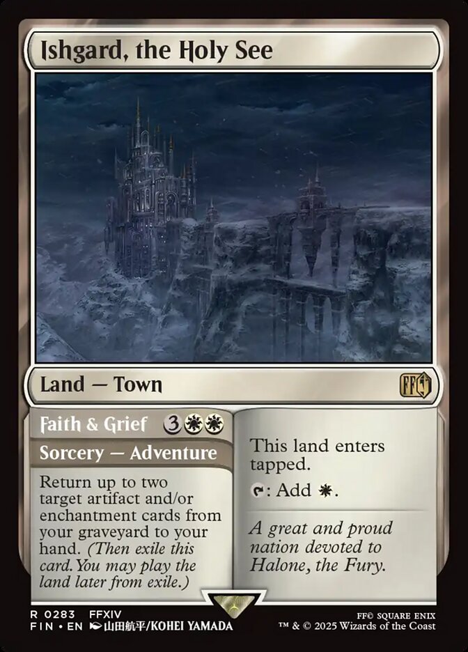 Ishgard, the Holy See // Faith & Grief front