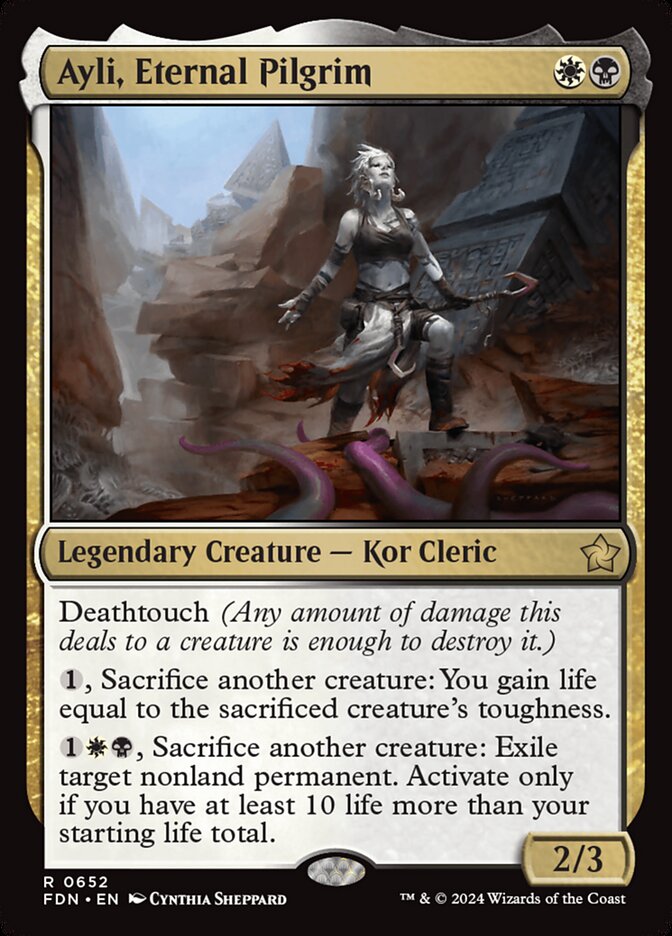 Ayli, Eternal Pilgrim front