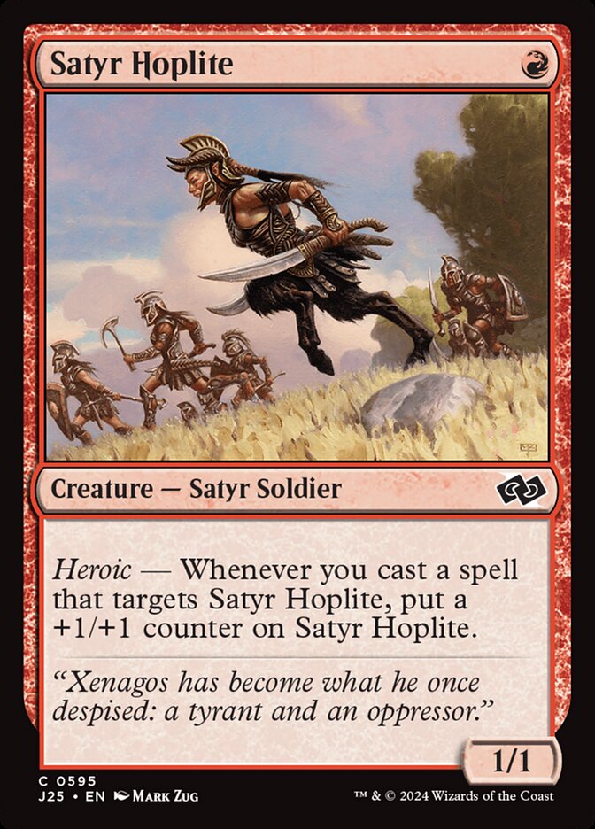 Satyr Hoplite front