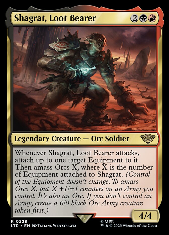 Shagrat, Loot Bearer front