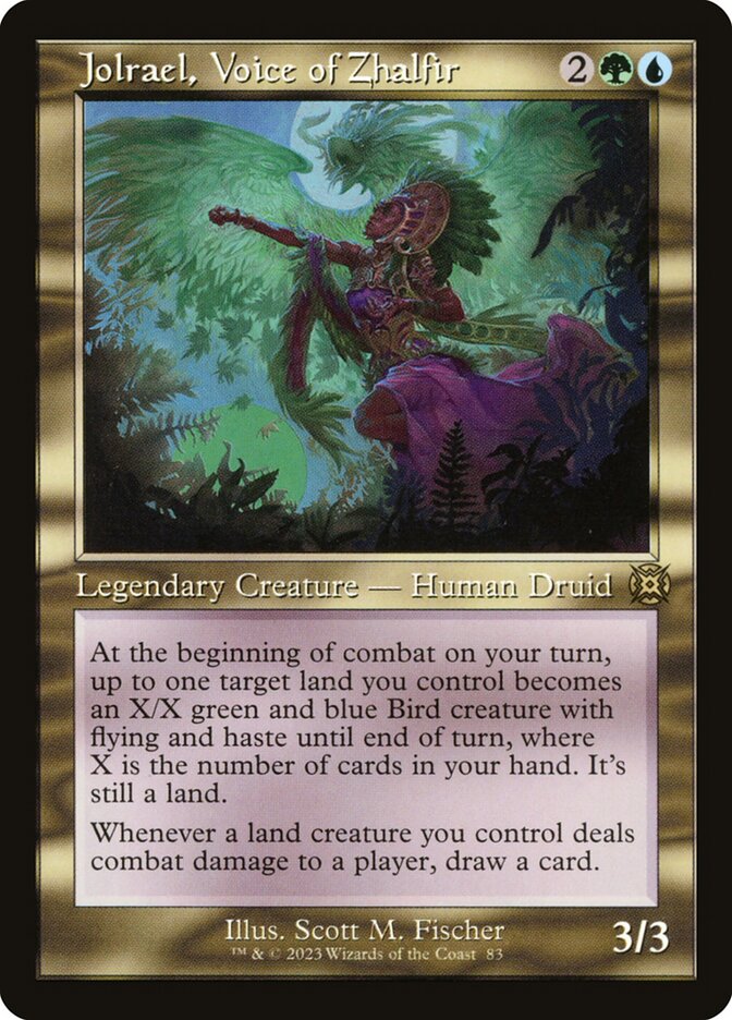 Jolrael, Voice of Zhalfir front