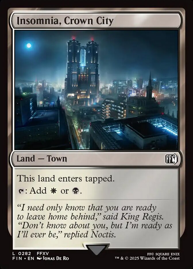 Insomnia, Crown City front