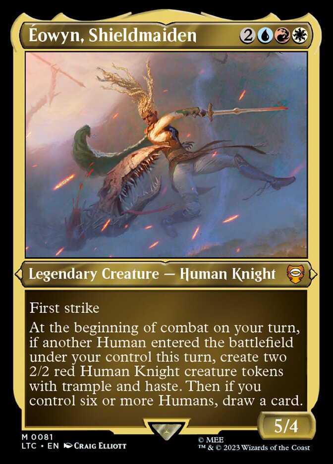 Éowyn, Shieldmaiden front