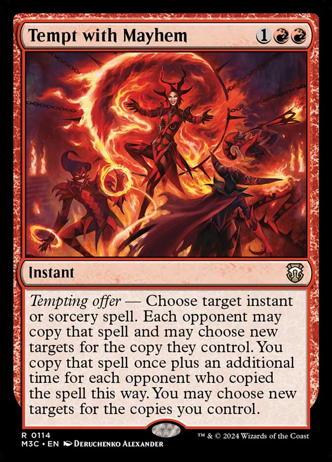 Tempt with Mayhem front
