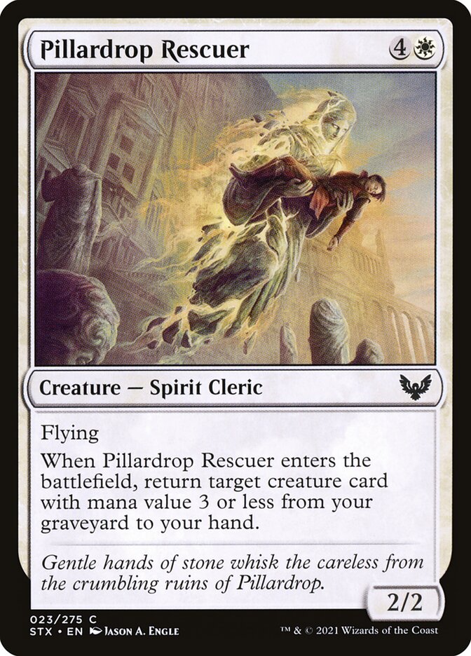Pillardrop Rescuer front