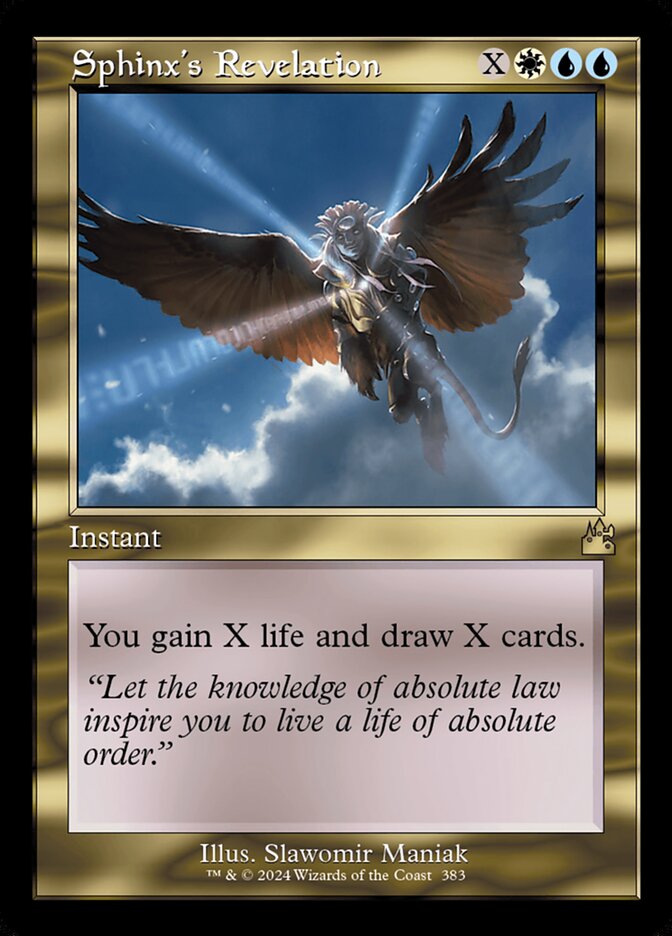 Sphinx's Revelation front