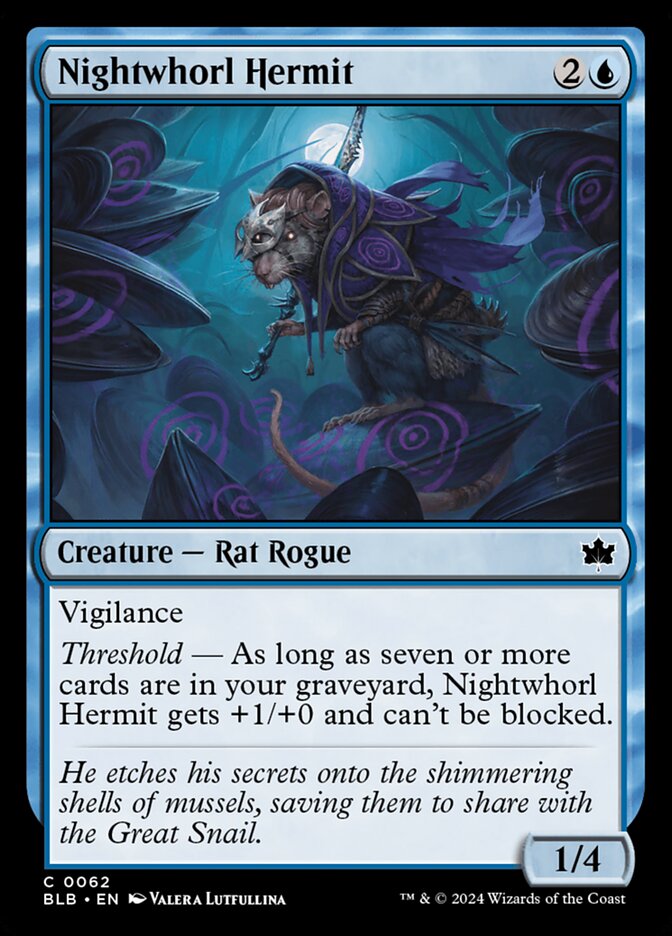 Nightwhorl Hermit front