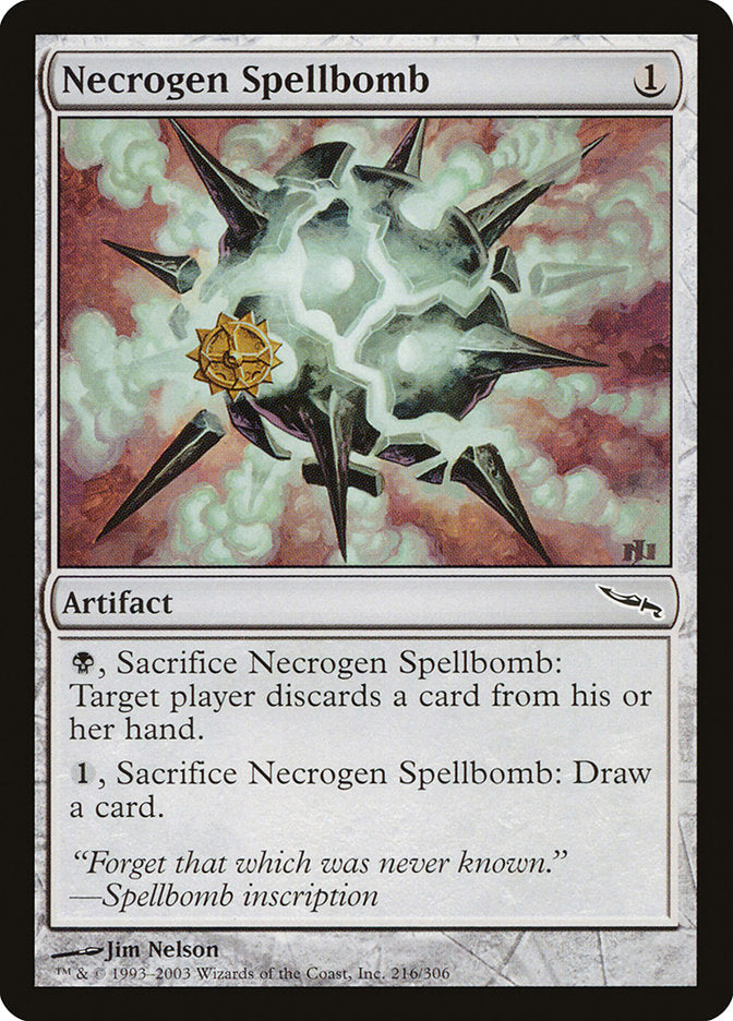 Necrogen Spellbomb front