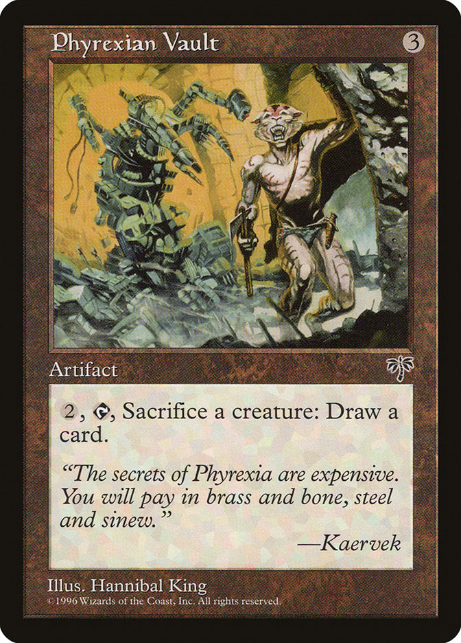 Phyrexian Vault front