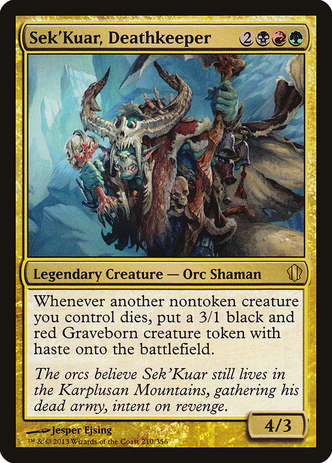 Sek'Kuar, Deathkeeper front