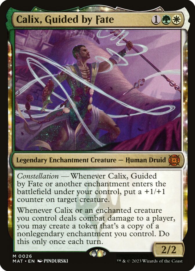 Calix, Guided by Fate front