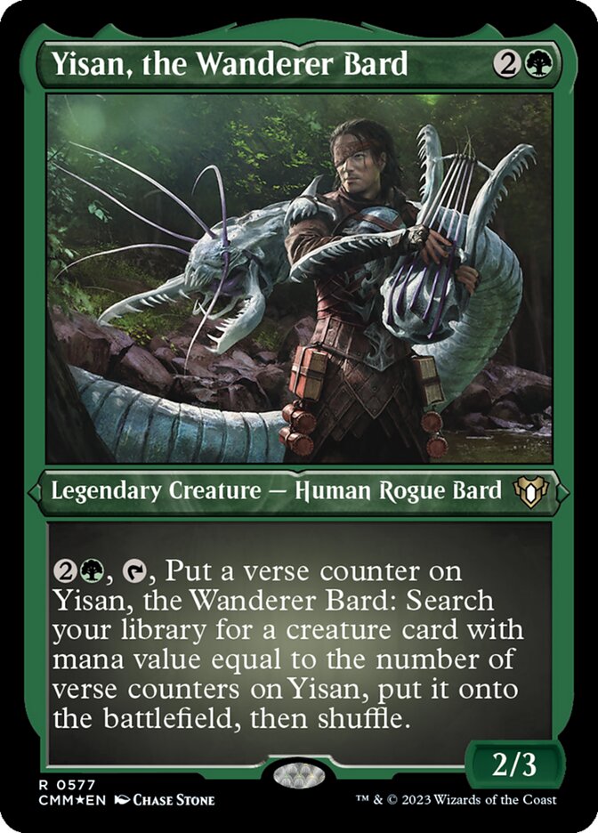 Yisan, the Wanderer Bard front
