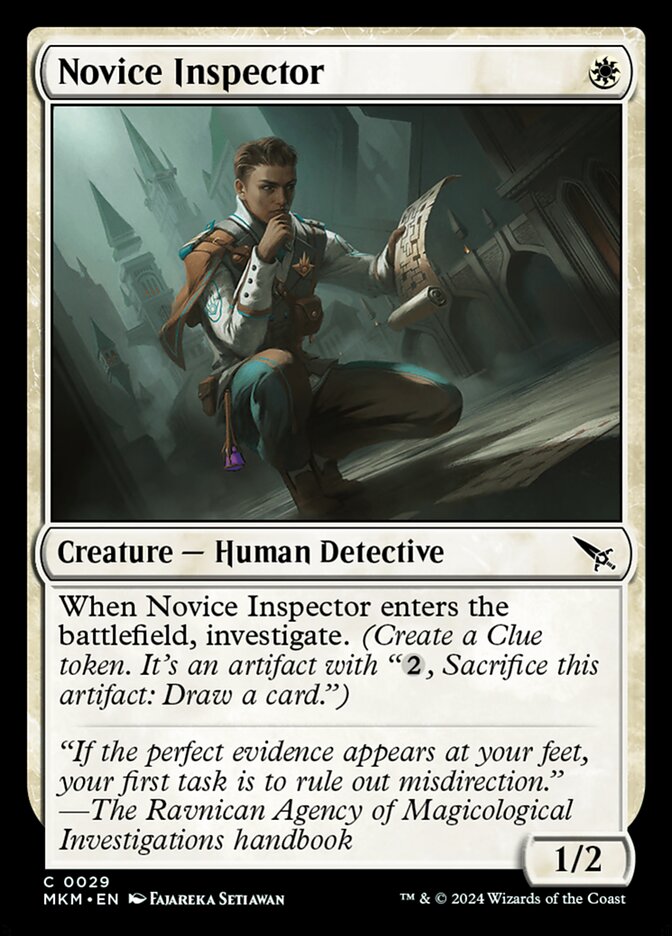 Novice Inspector front