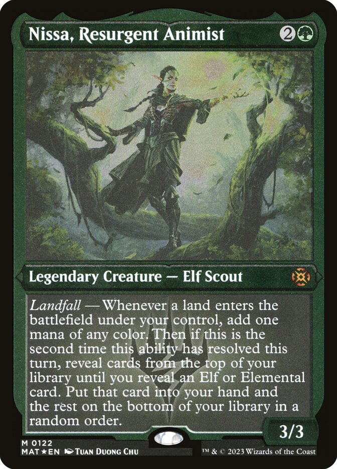 Nissa, Resurgent Animist front