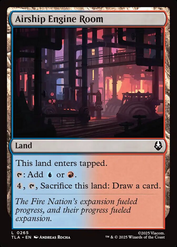 Airship Engine Room front