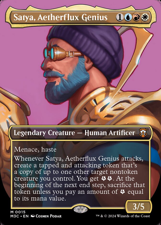 Satya, Aetherflux Genius front