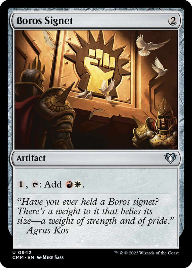 Boros Signet front