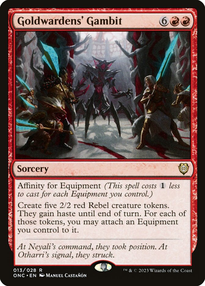 Goldwardens' Gambit front